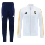 Real Madrid Training Tracksuit Kit(Jacket+Pants) White 2026/27 - minejerseys