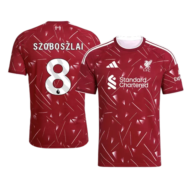 SZOBOSZLAI #8 Liverpool Home Jersey 2026/27 - [Super Replica] - minejerseys