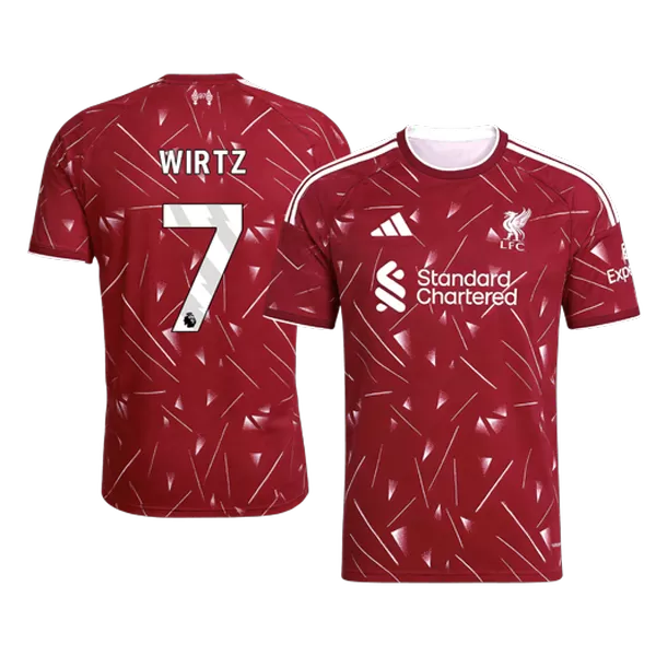 WIRTZ #7 Liverpool Home Jersey 2026/27 - [Super Replica] - minejerseys
