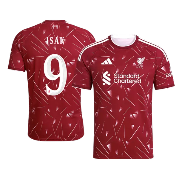 ISAK #9 Liverpool Home Jersey 2026/27 - UCL Font - [Super Replica] - minejerseys