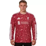Liverpool Home Match Long Sleeve Jersey Player Version 2026/27 - minejerseys