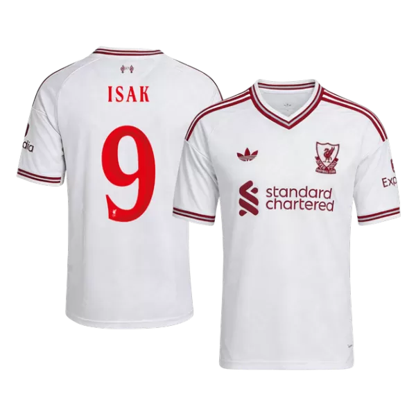 ISAK #9 Liverpool Away Jersey 2026/27 - UCL Font - minejerseys