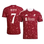 WIRTZ #7 Liverpool Home Jersey 2026/27 - UCL Font - [Super Replica] - minejerseys