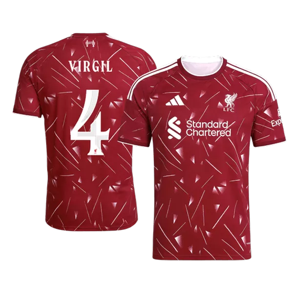 VIRGIL #4 Liverpool Home Jersey 2026/27 - UCL Font - [Super Replica] - minejerseys