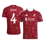 VIRGIL #4 Liverpool Home Jersey 2026/27 - UCL Font - [Super Replica] - minejerseys