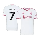 WIRTZ #7 Liverpool Away Match Jersey Player Version 2026/27 - minejerseys
