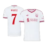 WIRTZ #7 Liverpool Away Match Jersey Player Version 2026/27 - minejerseys