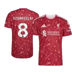 SZOBOSZLAI #8 Liverpool Home Match Jersey Player Version 2026/27 - minejerseys