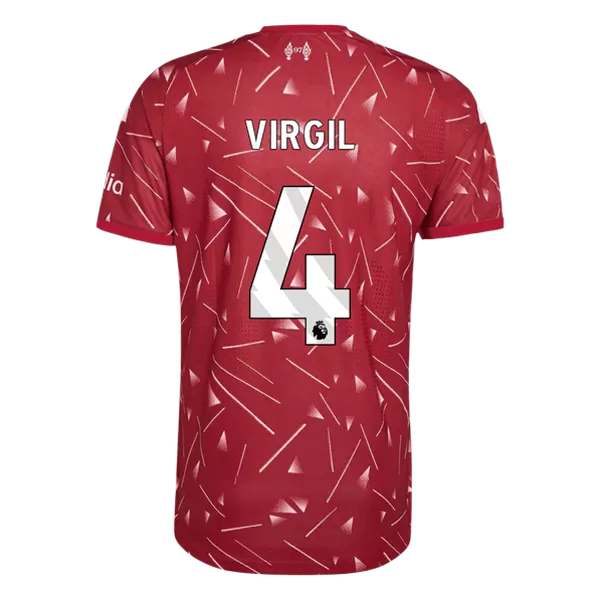 VIRGIL #4 Liverpool Home Match Jersey Player Version 2026/27 - minejerseys