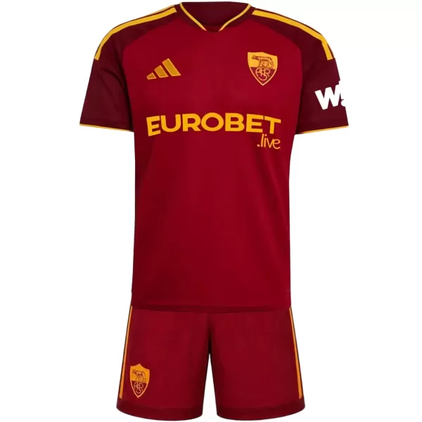 Kids AS Roma Home Jersey Kit 2026/27 - minejerseys