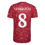 SZOBOSZLAI #8 Liverpool Home Match Jersey Player Version 2026/27 - minejerseys