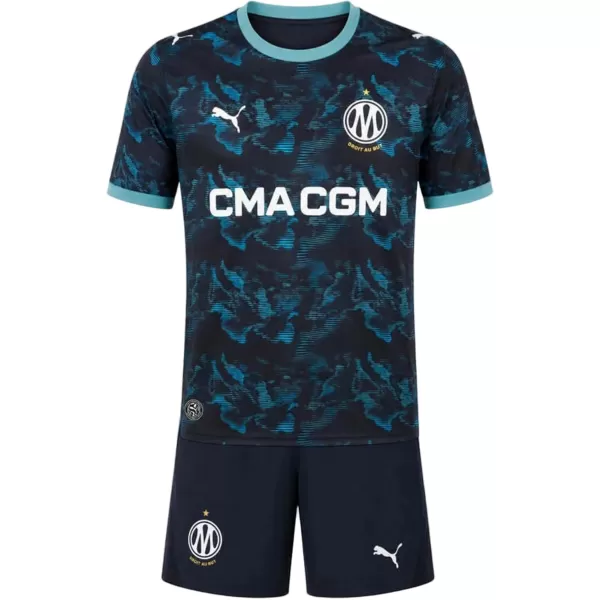 Kids Marseille Away Jersey Kit 2026/27 - minejerseys
