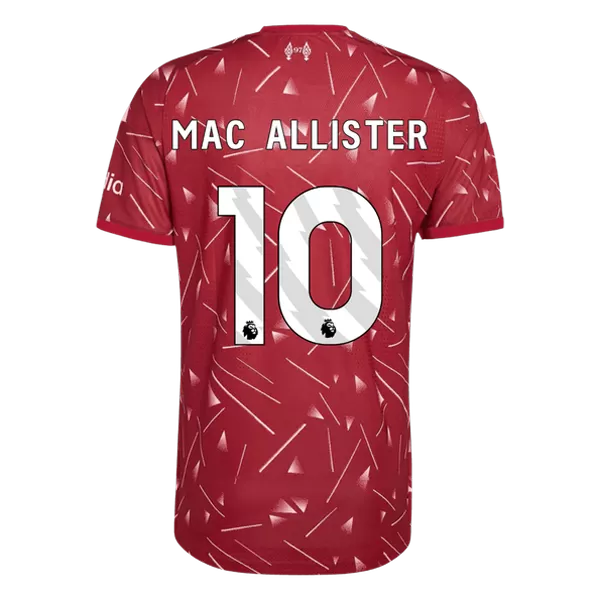 MAC ALLISTER #10 Liverpool Home Match Jersey Player Version 2026/27 - minejerseys