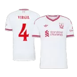 VIRGIL #4 Liverpool Away Match Jersey Player Version 2026/27 - minejerseys
