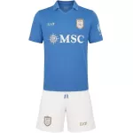 Kids Napoli Home Jersey Kit 2026/27 - minejerseys