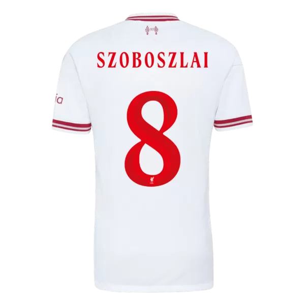 SZOBOSZLAI #8 Liverpool Away Match Jersey Player Version 2026/27 - UCL Font - minejerseys