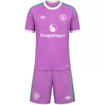 Kids Manchester United Goalkeeper Jersey Kit 2026/27 - minejerseys
