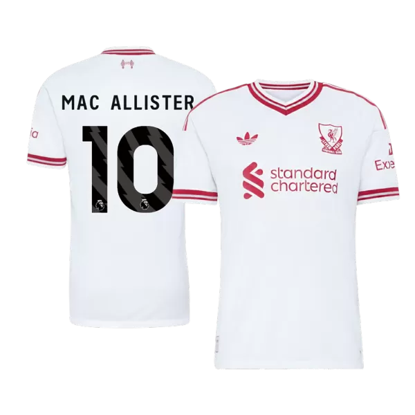 MAC ALLISTER #10 Liverpool Away Match Jersey Player Version 2026/27 - minejerseys