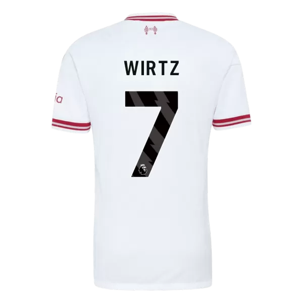 WIRTZ #7 Liverpool Away Match Jersey Player Version 2026/27 - minejerseys
