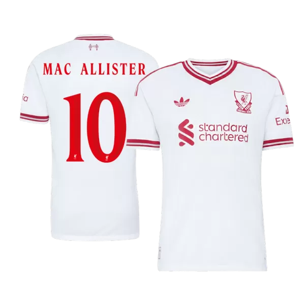 MAC ALLISTER #10 Liverpool Away Match Jersey Player Version 2026/27 - minejerseys