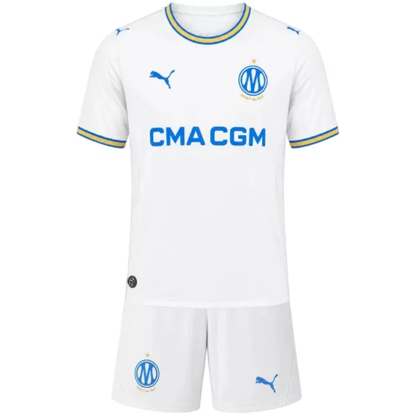 Kids Marseille Home Jersey Kit 2026/27 - minejerseys