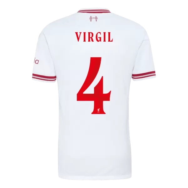 VIRGIL #4 Liverpool Away Match Jersey Player Version 2026/27 - UCL Font - minejerseys