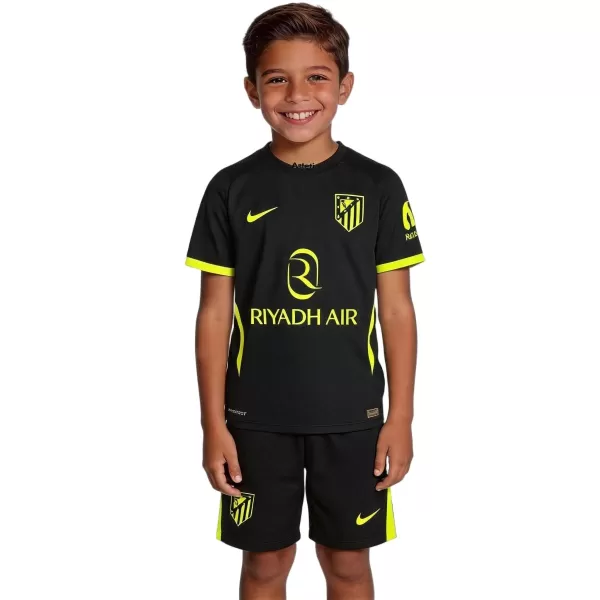 Kids Atletico Madrid Away Jersey Kit 2026/27 - minejerseys
