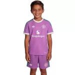 Kids Manchester United Goalkeeper Jersey Kit 2026/27 - minejerseys