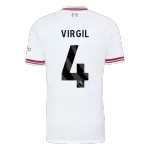 VIRGIL #4 Liverpool Away Match Jersey Player Version 2026/27 - minejerseys