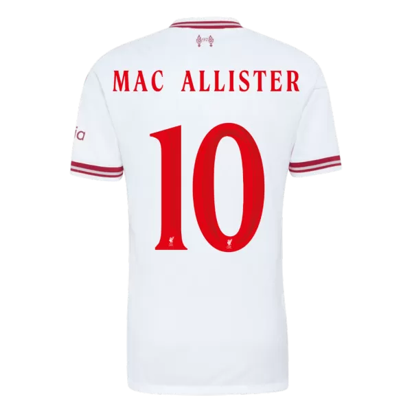 MAC ALLISTER #10 Liverpool Away Match Jersey Player Version 2026/27 - UCL Font - minejerseys