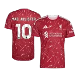 MAC ALLISTER #10 Liverpool Home Match Jersey Player Version 2026/27 - minejerseys