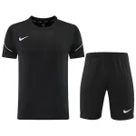 Customize Team Jersey Kit(Shirt+Short) Black ND10 - minejerseys