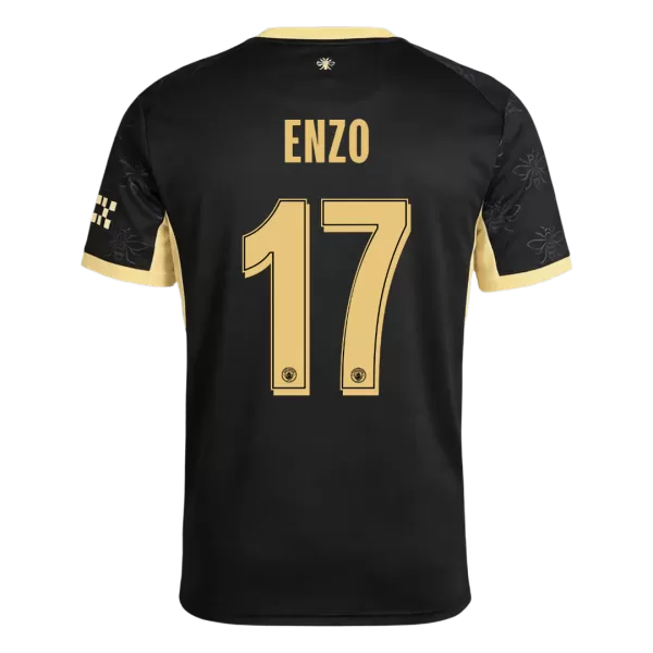 ENZO #17 Manchester City Away Jersey 2026/27 - UCL Font - minejerseys