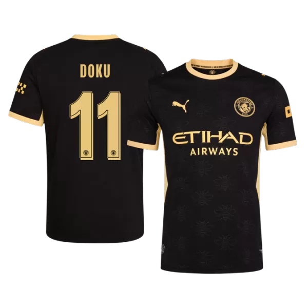 DOKU #11 Manchester City Away Match Jersey Player Version 2026/27 - minejerseys