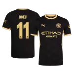 DOKU #11 Manchester City Away Match Jersey Player Version 2026/27 - UCL Font - minejerseys