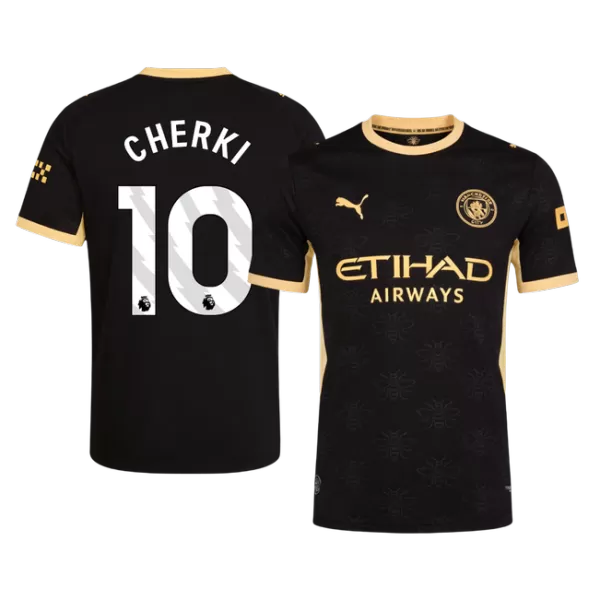CHERKI #10 Manchester City Away Match Jersey Player Version 2026/27 - minejerseys