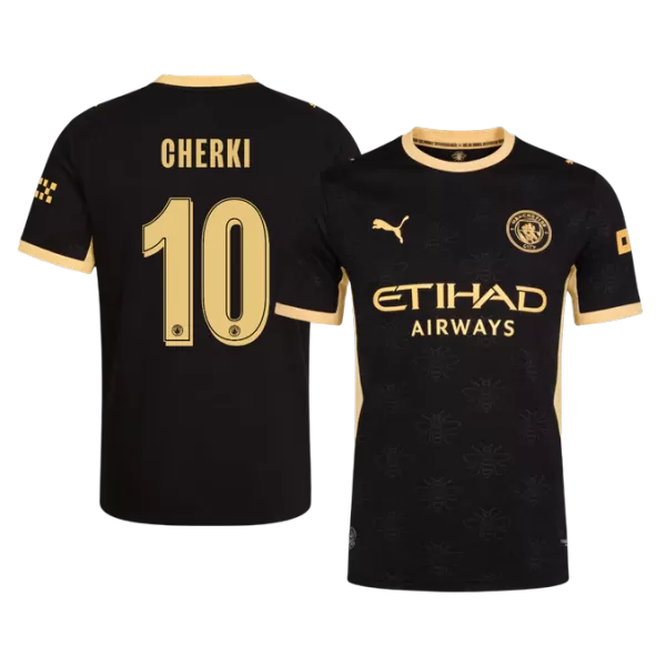 CHERKI #10 Manchester City Away Match Jersey Player Version 2026/27 - minejerseys
