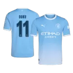 DOKU #11 Manchester City Home Jersey 2026/27 - UCL Font - minejerseys