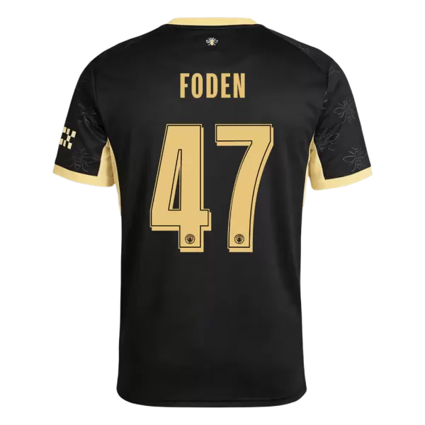 FODEN #47 Manchester City Away Jersey 2026/27 - UCL Font - minejerseys