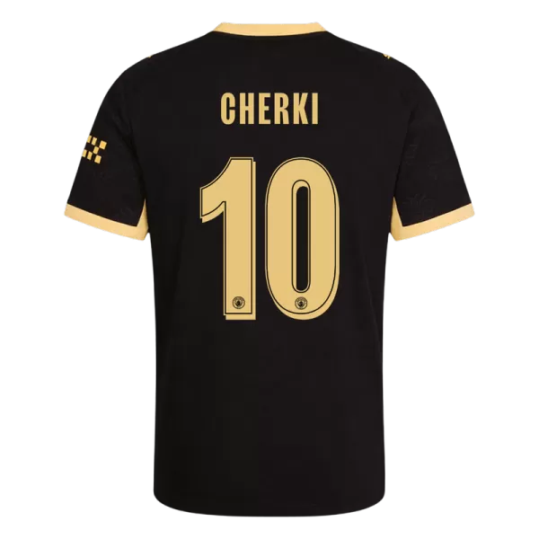 CHERKI #10 Manchester City Away Match Jersey Player Version 2026/27 - UCL Font - minejerseys