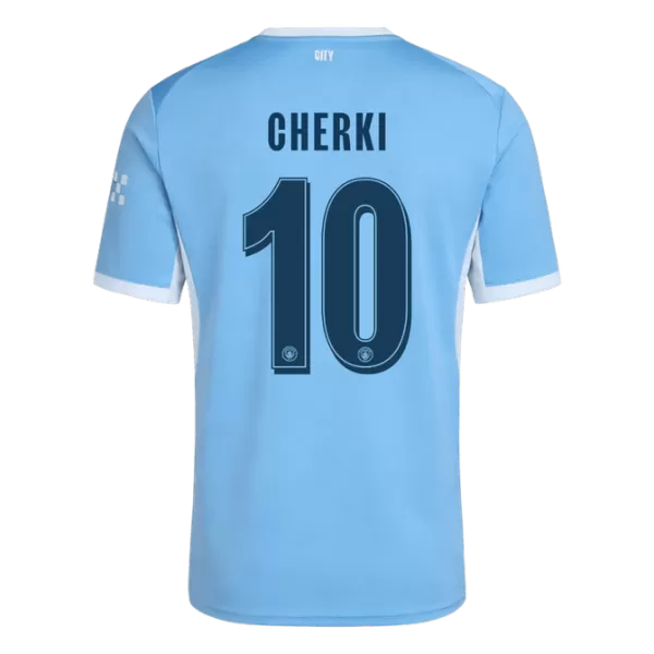 CHERKI #10 Manchester City Home Jersey 2026/27 - UCL Font - minejerseys