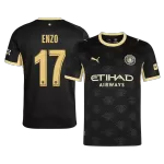 ENZO #17 Manchester City Away Jersey 2026/27 - UCL Font - minejerseys
