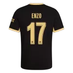 ENZO #17 Manchester City Away Match Jersey Player Version 2026/27 - UCL Font - minejerseys
