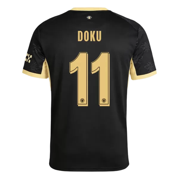 DOKU #11 Manchester City Away Jersey 2026/27 - UCL Font - minejerseys