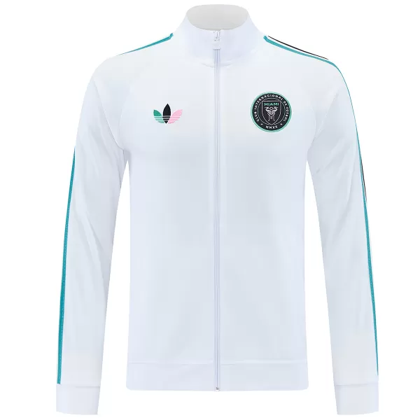Inter Miami Anthem Jacket White 2026/27 - minejerseys