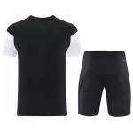Customize Team Jersey Kit(Shirt+Short) Black AD12 - minejerseys
