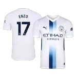 ENZO #17 Manchester City Third Away Match Jersey Player Version 2026/27 - minejerseys