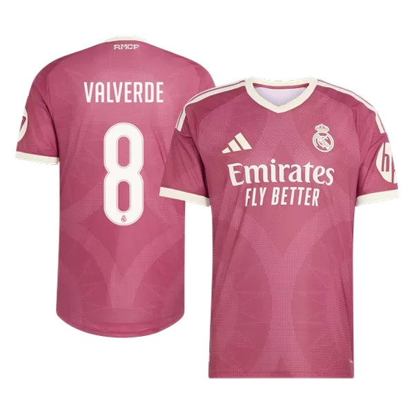 VALVERDE #8 Real Madrid Third Away Match Jersey Player Version 2026/27 - minejerseys