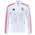Real Madrid Windbreaker Jacket White 2026/27 - minejerseys