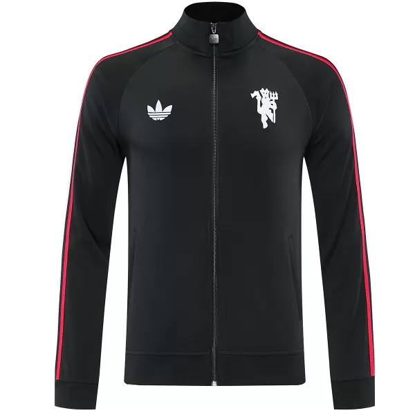 Manchester United Anthem Jacket Black 2026/27 - minejerseys